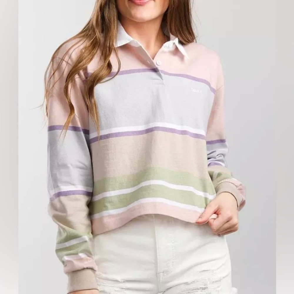 OBEY Corridor Striped Polo